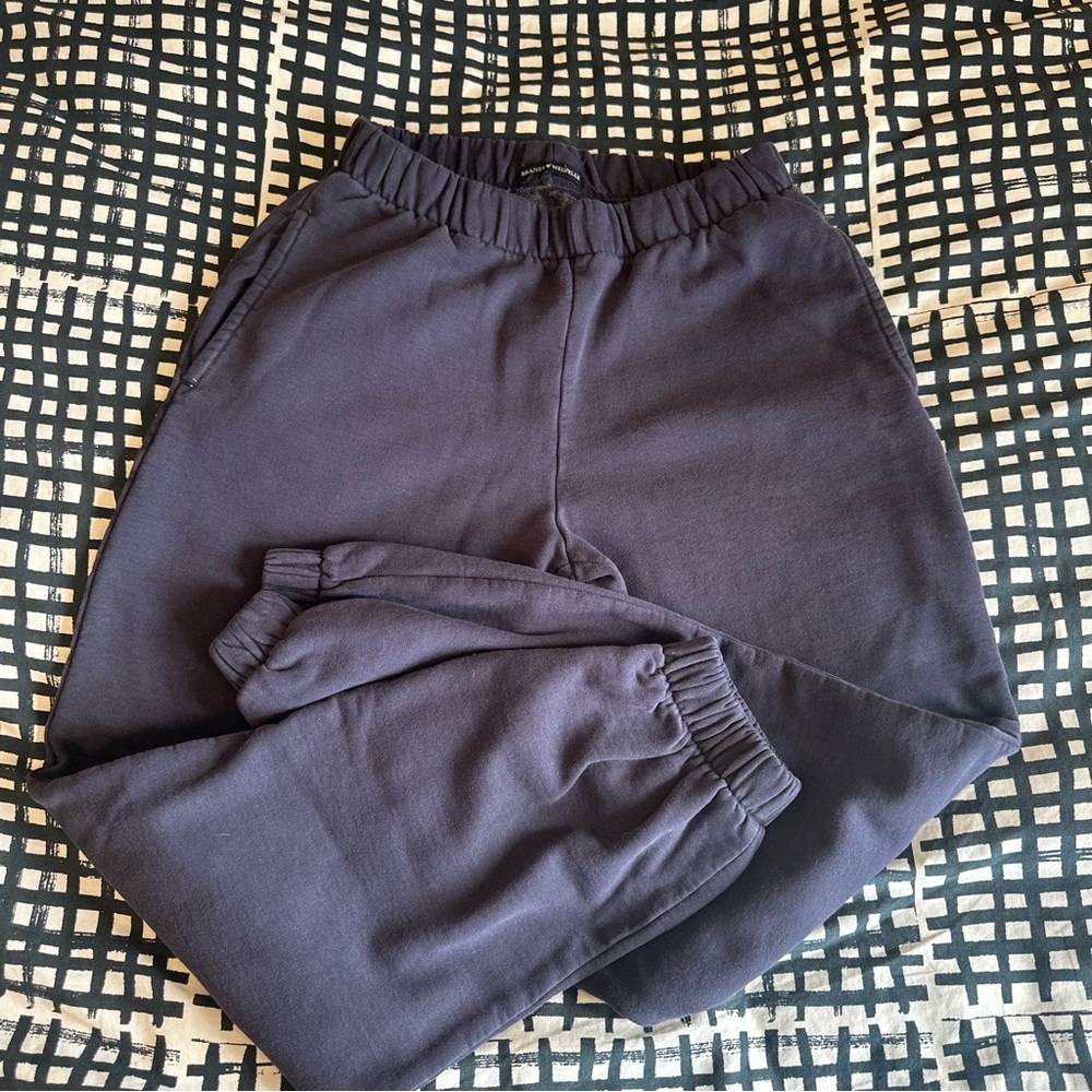 Brandy Melville Navy Sweatpants